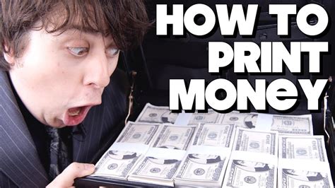 How To Print Money Youtube