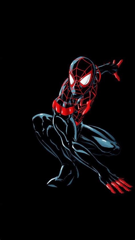 Spiderman red and black | Marvel spiderman art, Captain america art