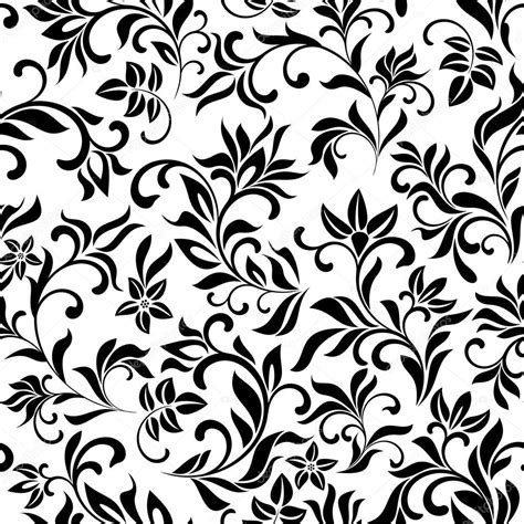 Carrara white slab marble veined texture seamless 20915. Seamless floral pattern on a white background. Vintage ...