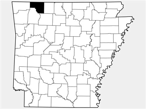 Carroll County Ar Geographic Facts And Maps