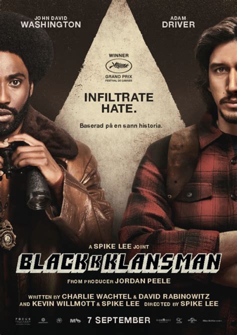 blackkklansman  moviezine