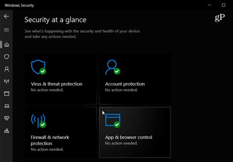 Whats New With Windows 10 October 2018 Update Security Settings
