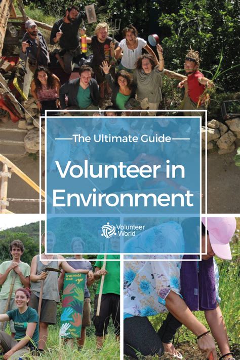 Environmental Volunteering Environment Work Travel Help The Environment