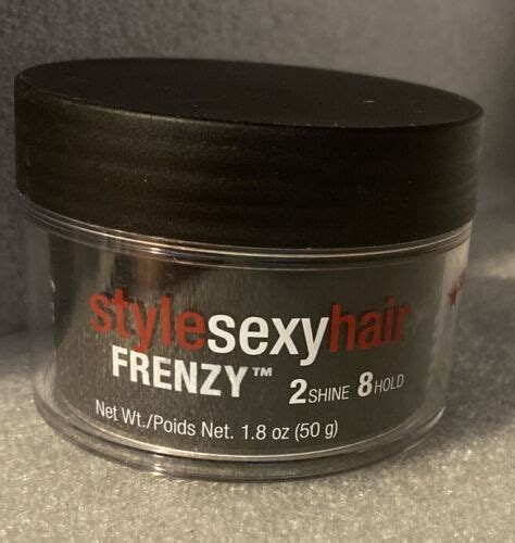 Style Sexy Hair Frenzy Matte Texturizing Paste 18 Oz 2 Shine 8 Hold