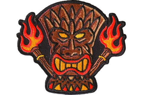Tiki Totem Iron On Patch By Ivamis Patches