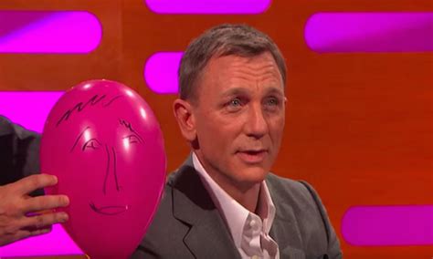 Watch Christoph Waltz Sketches Daniel Craigs Face On A Balloon With Graham Norton