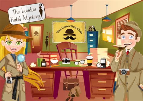 Detective Mystery For Kids Fun To Play And Solve Printable Games