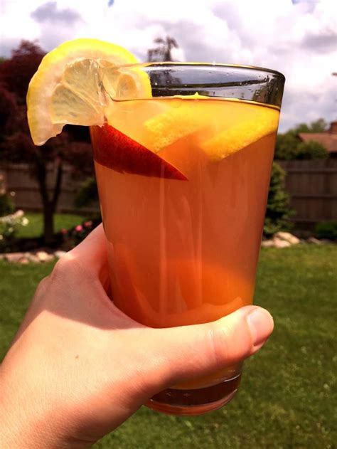 Instant Pot Peach Lemonade Recipe With Fresh Peaches Melanie Cooks
