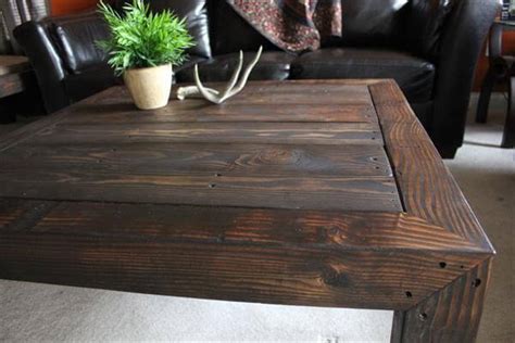 Rustic Pallet Coffee Table Pallet Furniture Diy