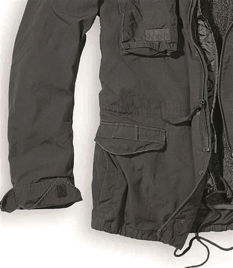 Brandit M65 Giant Military Parka Jacket Us Army Combat Zip Fleece Warm