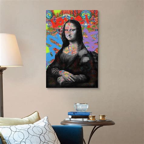 Mona Lisa Canvas Wall Art Print Home Decor Ebay