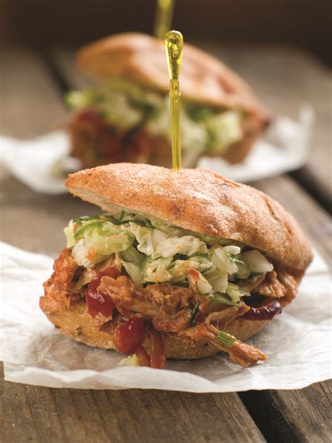 This texan greek salad is great served with grilled chicken. Pulled Chicken Caesar Salad Sandwich | Home Trends Magazine