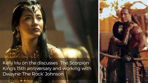 胡凯丽, пиньинь hú kǎilì, палл. Kelly Hu on the Scorpion King and working with the Rock ...