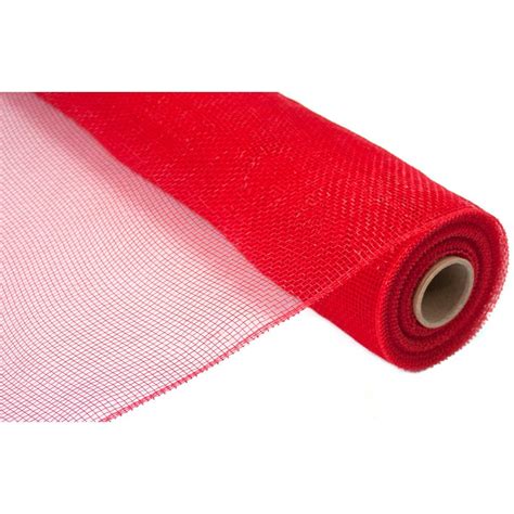 21 Poly Mesh Roll Red Re100224 Deco Mesh Crafts Deco Mesh Deco