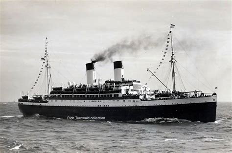 No408 Monte Olivia Launched In 1924 The Worlds Passenger Ships