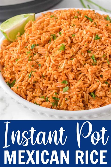 Instant Pot Mexican Rice Belle Of The Kitchen