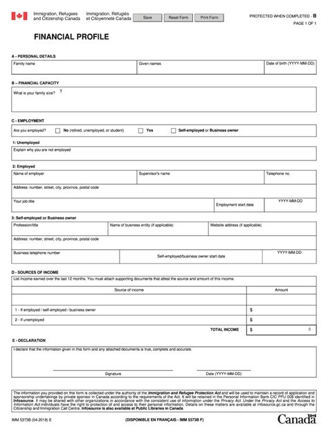 Imm 5373b Fill Out And Sign Online Dochub