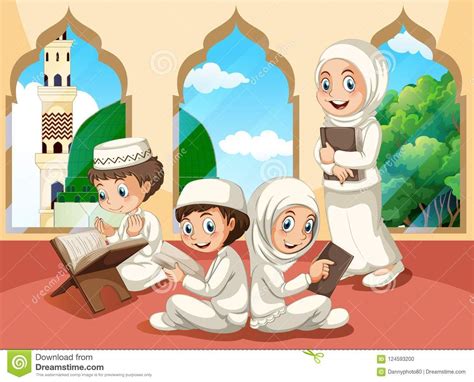 Hearing Teacher Ramadan Kids Muslim Kids Islamic Cartoon
