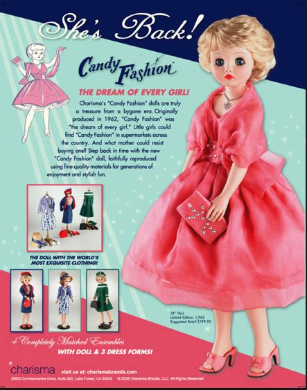 I Remember Having A Candy Fashion Doll When I Was Little Litle Girls