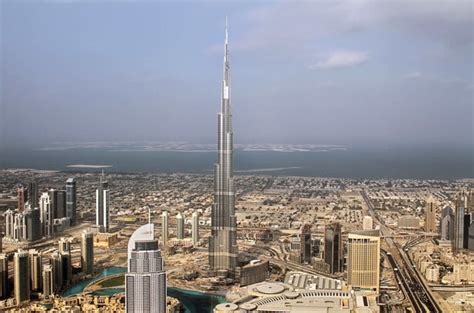 Worlds Tallest Skyscraper Opens In Dubai Telegraph