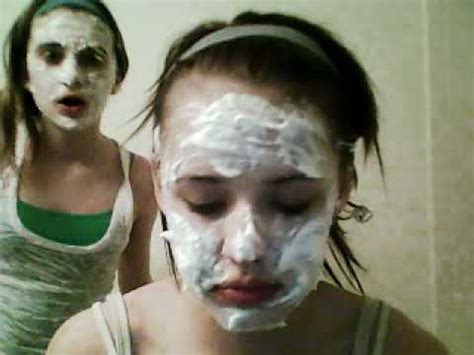 Molly Puts Whipped Cream On Her Facee YouTube