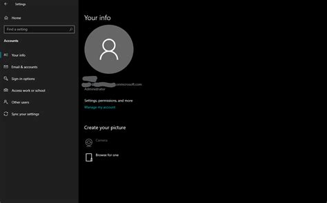 Solved How To Get My Profile Picture To Show In Windows 10 Settings