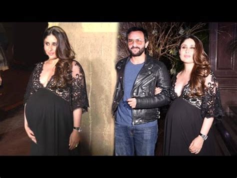 Baby is reportedly expected to arrive around december 20 or thereabouts. Watch Pregnant Kareena Kapoor with husband Saif Ali Khan ...