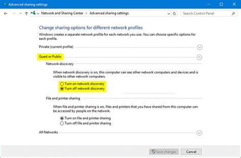 Best Ways To Turn Off Network Discovery In Windows