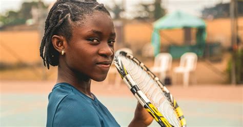 Wow Year Old Nigerian Female Tennis Star Marylove Edwards Emerges