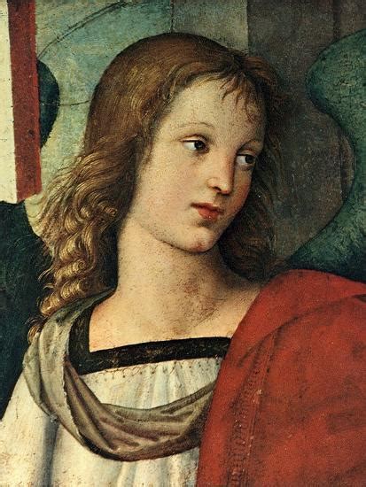 Head Of An Angel C 1500 Giclee Print Raphael