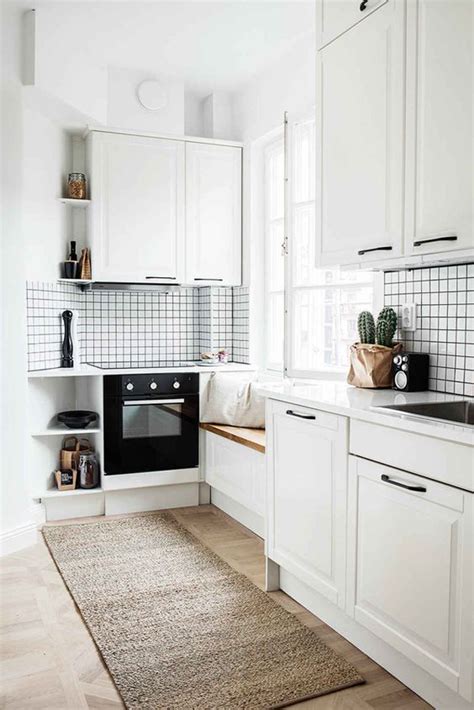 That is, even if you try to combine it with brown or. 25 Cozy And Minimalist Scandinavian Kitchen Ideas ...