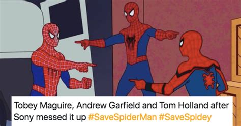Fans Are Reacting To The Spider Man Controversy With Perfect Memes And