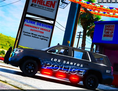 Los Santos Police Department Thin Blue Line Gta5