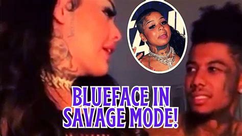 Blueface And Bm Jaiydan Alexis Clown Chriseanrock On Live Youtube