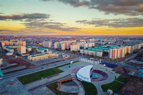 Uralsk Oral Deutsch Stadt Großstadt Hauptstadt Von Gliedstaat