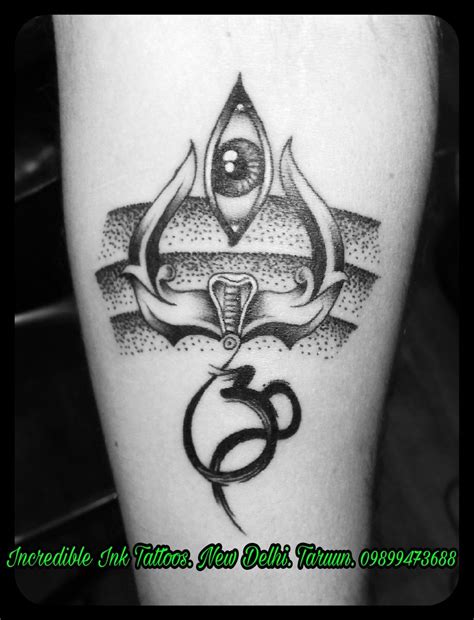 Are you looking for best tattoo design apps which can help you with tattoo selection decision? #Trishul #Om #Tattoo Trishul Eye Om Tattoos call and what ...