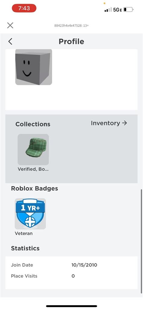 Og Roblox Account With Limited 2010 Acount Ebay
