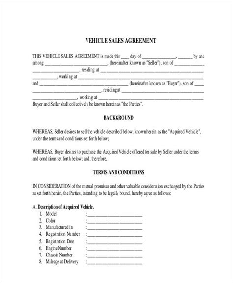 Make sure to read up on the statistics, there are millions of bikes out there. FREE 31+ Sales Agreement Forms in PDF | MS Word