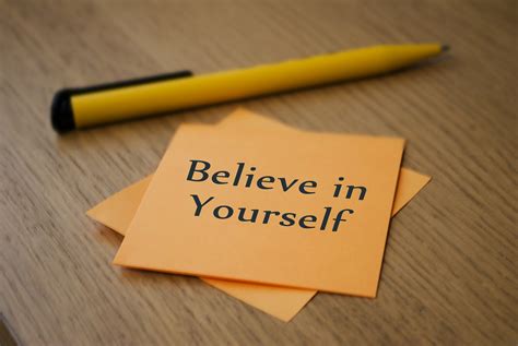 The Importance of Believing in Yourself (Even When You Don't)