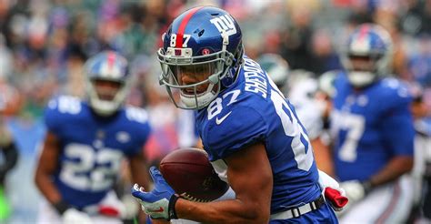 Their podcast studio walls are lined with football trading cards, framed football jerseys, and sports newspaper clippings. Sterling Shepard: The Path to WR1 Fantasy Season - Fantasy ...