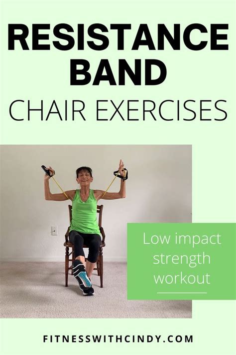 Seated Resistance Band Exercises Bones And Muscles Strong Muscles