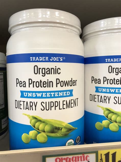 Organic Unsweetened Pea Protein Powder Trader Joes Smoothie