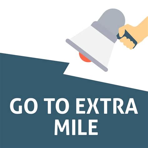 Go Extra Mile Vector Art Stock Images Depositphotos