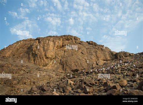 Place Of First Revelation To Prophet Muhammad Muslim Pilgrims Climb