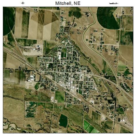 Aerial Photography Map Of Mitchell Ne Nebraska