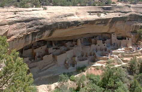 Mesa Verde Ancestral Puebloan Homes In Cliffs
