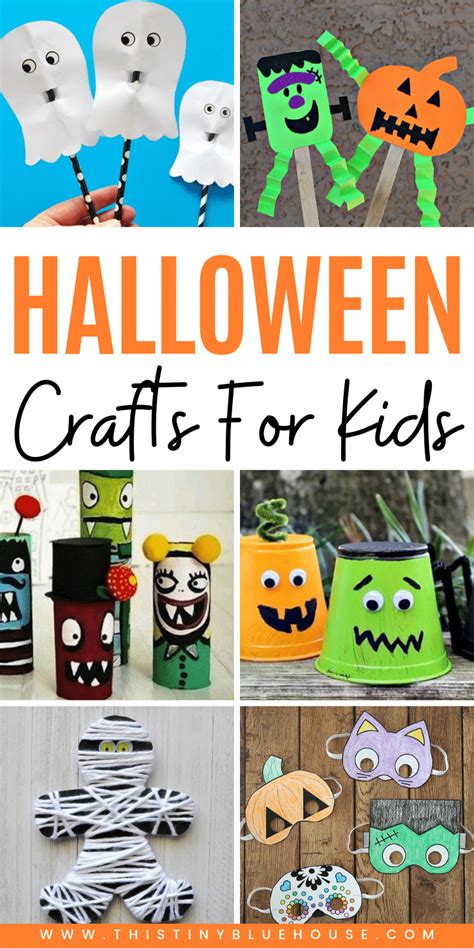 70 Best Fun Spooky Halloween Crafts For Kids This Tiny Blue House