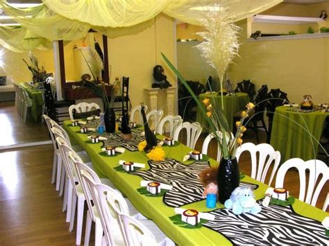 See more ideas about jungle baby shower theme, baby shower, jungle theme. Safari Table Setting | Lion king baby shower, Baby gifts ...