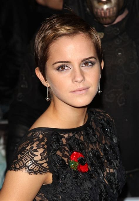 Emma Watson Pixie Haircut 2013 Fashion Trends Styles For