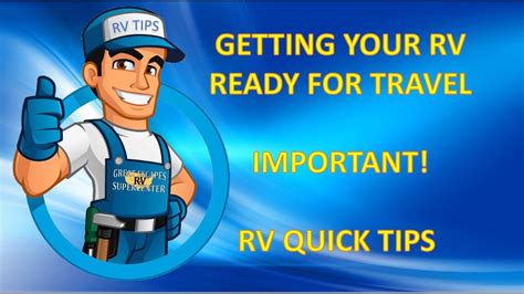 Rv Quick Tips Prep For Travel Tip 3 Youtube